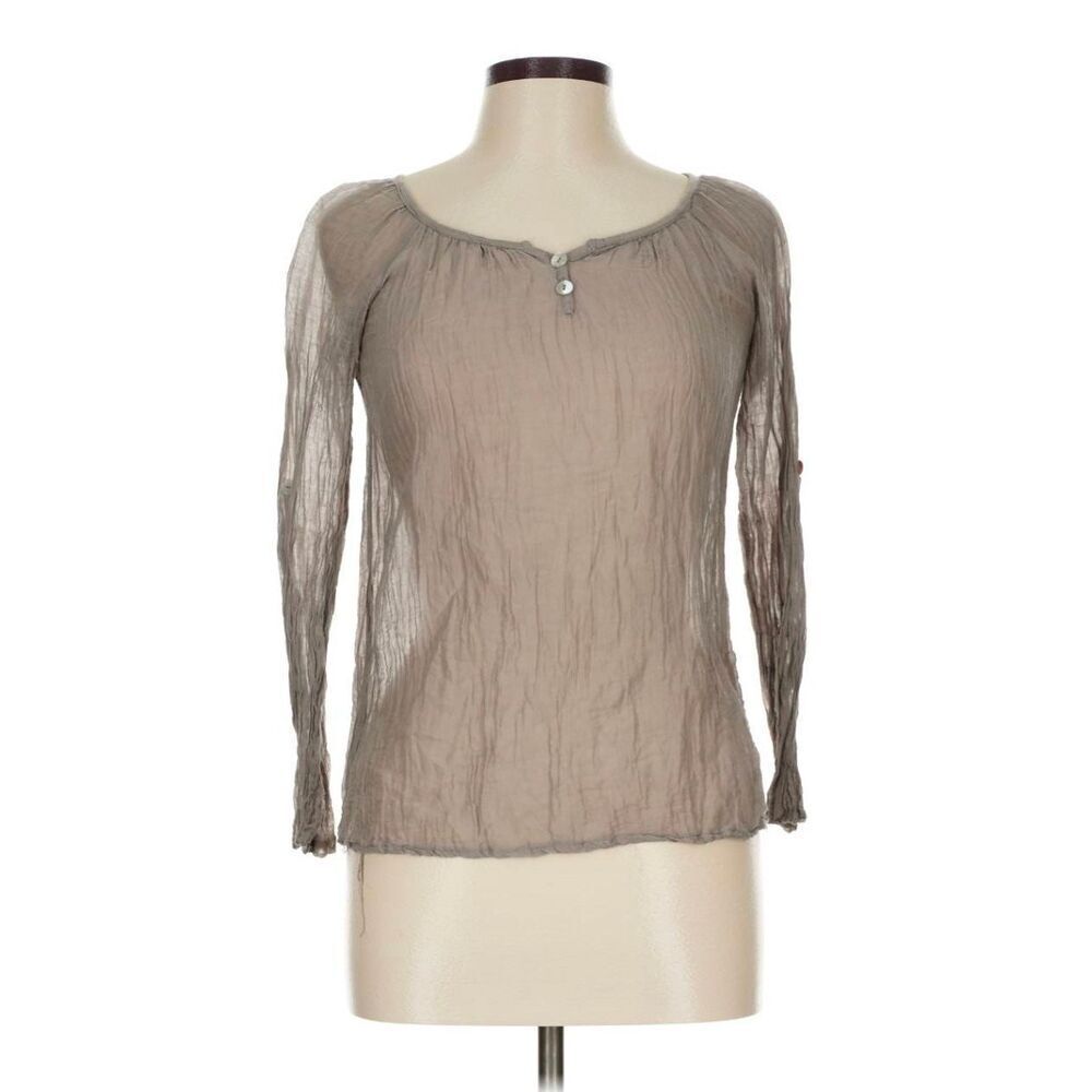 Deichgraf Sheer Castlecore Fairycore Silk Blend Blouse Sz. L